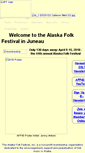 Mobile Screenshot of akfolkfest.org